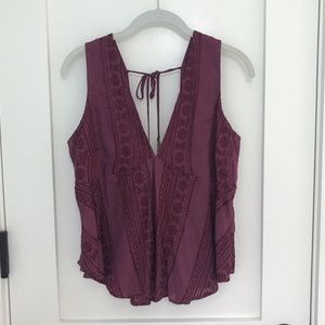 Free People Magenta Tank
